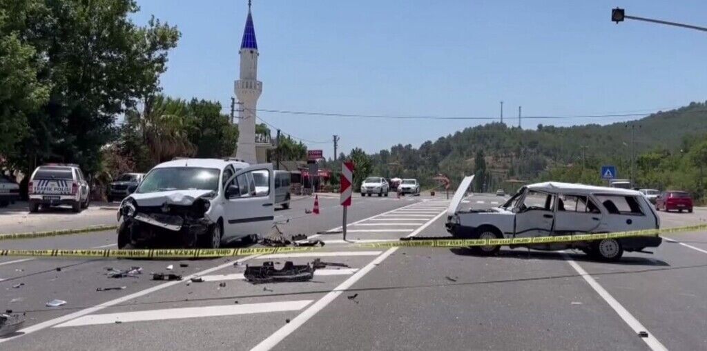 Konya - Antalya yolunda kaza: 1 ölü, 1 yaralı