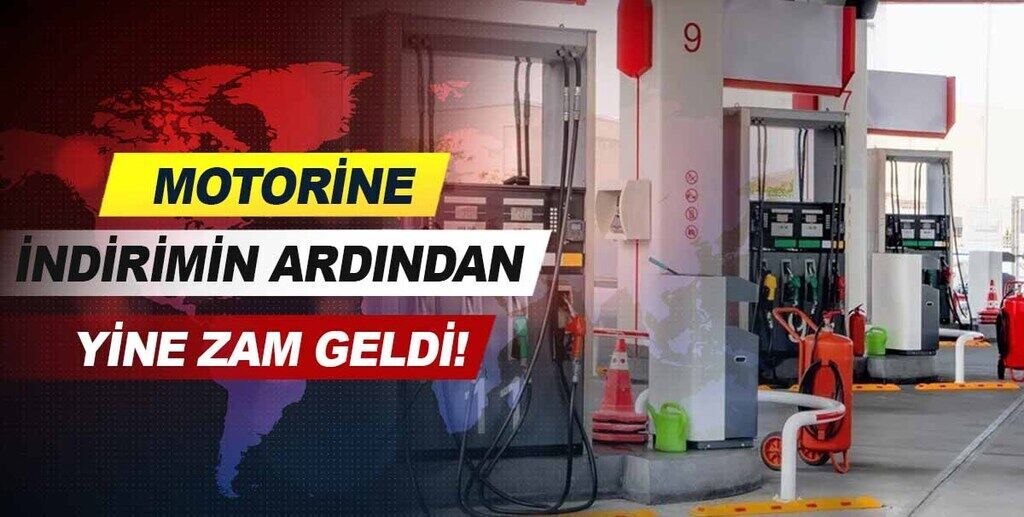 Motorine indirimin ardından yine zam geldi!