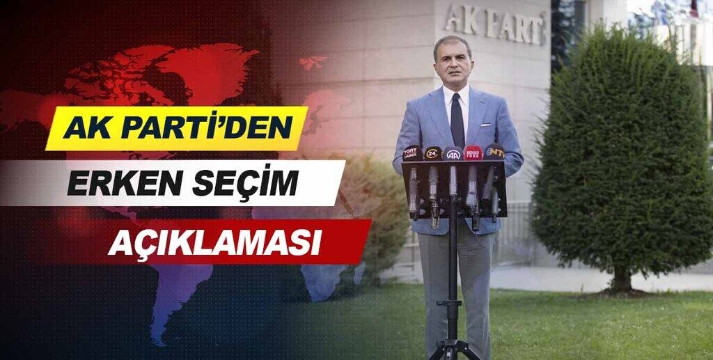 AK Parti'den erken seçim açıklamasI.