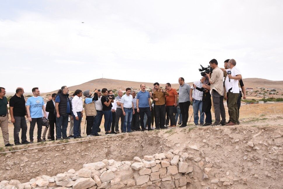 Başkan Altay ve Başkan Kılca Savatra Antik Kenti’nde Konya Basınıyla Buluştu