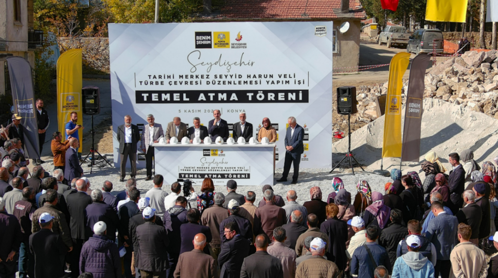 Seyyid Harun Veli Çevre Düzenlemesi 2. Etabının Temeli Atıldı