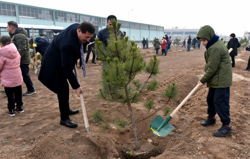 Karatay Belediyesi’nden Ağaç Dikme Etkinliği