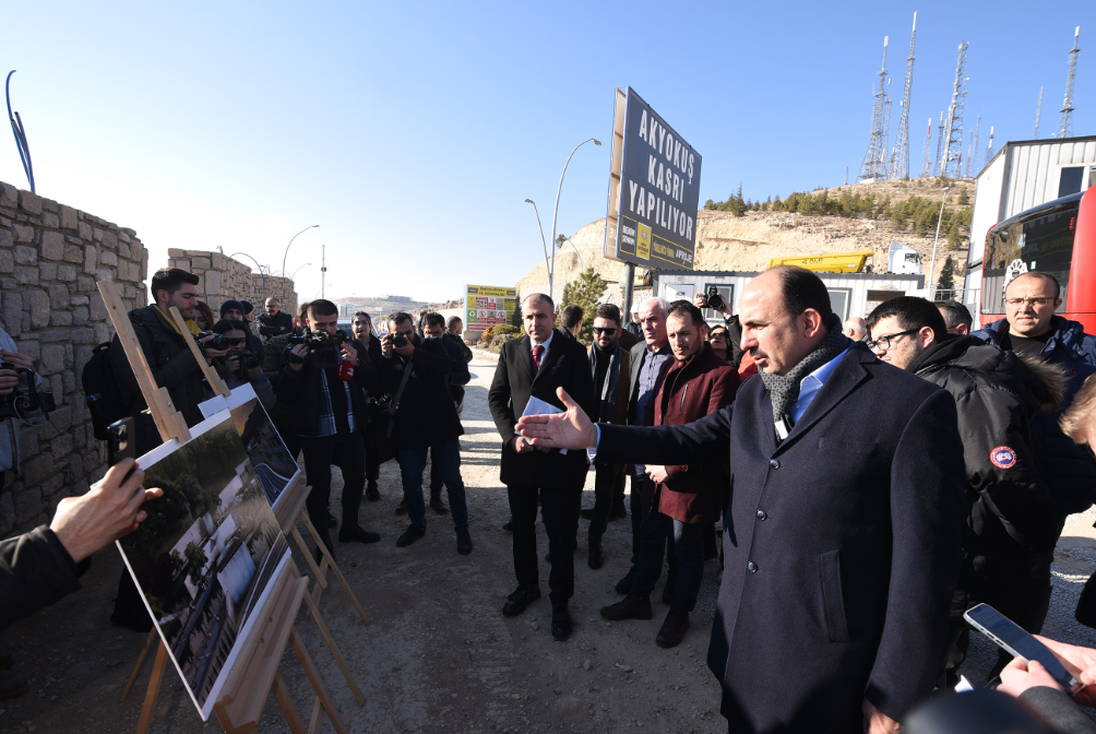 Başkan Altay Basın Mensuplarıyla Yatırımları İnceledi