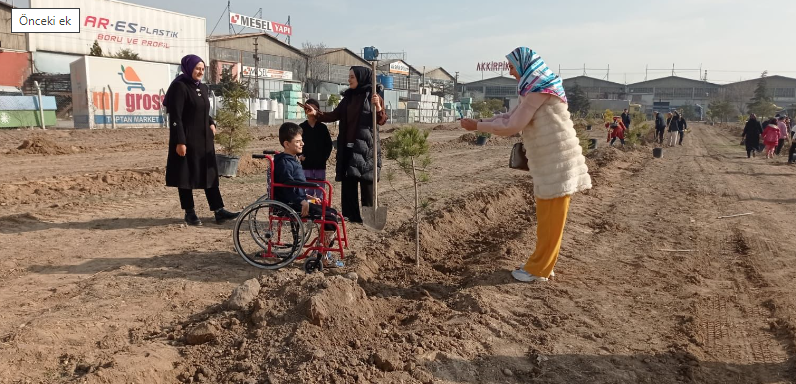 Özel Öğrenciler Karatay’da Fidan Dikti