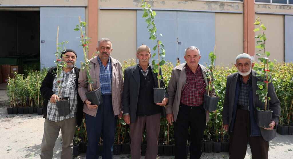 Konya Büyükşehir 31 İlçede Ürün Çeşitliliğini Artırmak İçin Çiftçiye Destek Oluyor