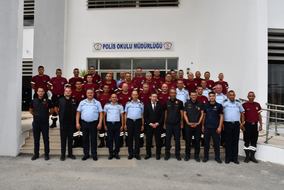 Konya Büyükşehir İtfaiyesi Kktc Genel Kuvvetler Komutanlığı İtfaiye Personeline Eğitim Verdi
