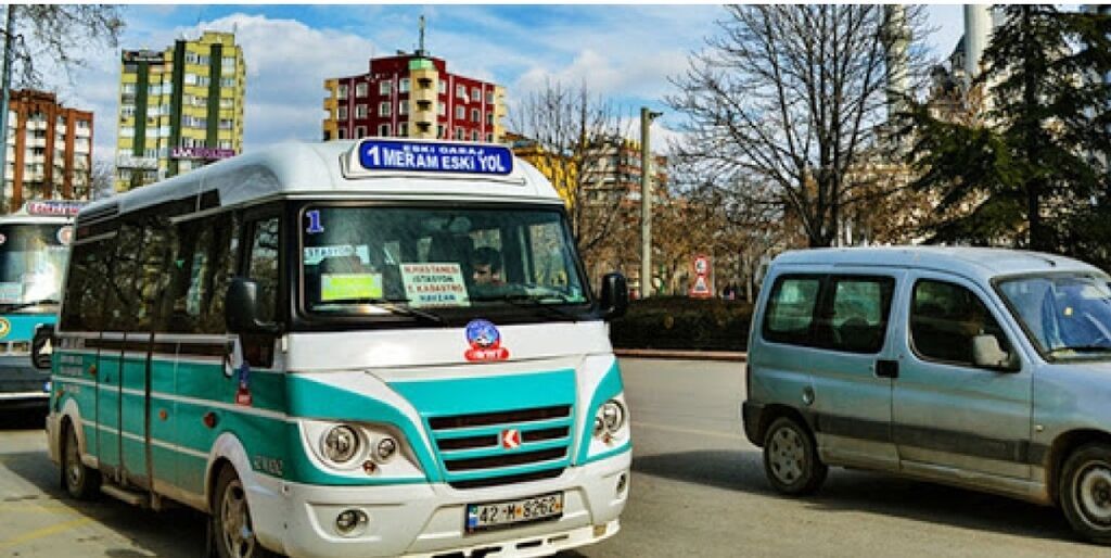 Konya'da minibüs ücretlerine zam!