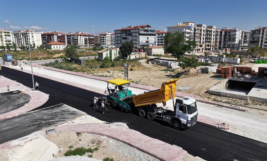 Karatay’ın yolları yenileniyor