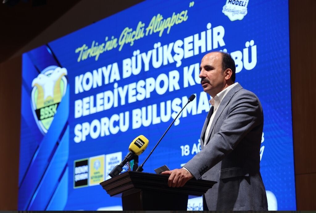 Başkan Altay Konya Büyükşehir Belediyespor Kulübü Sporcuları ile Buluştu