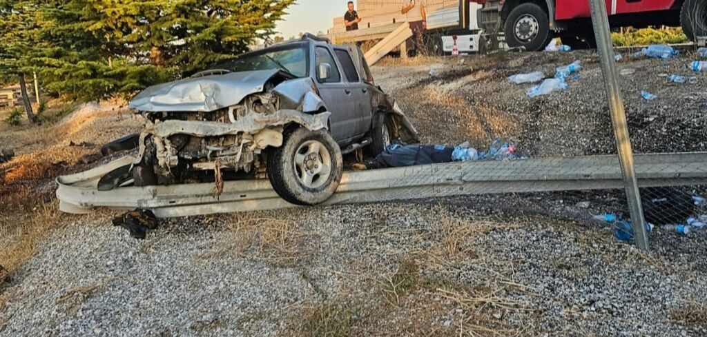 Konya'daki kazada kimyasal madde alarmı! 2 kişi öldü, korku dolu anlar yaşandı