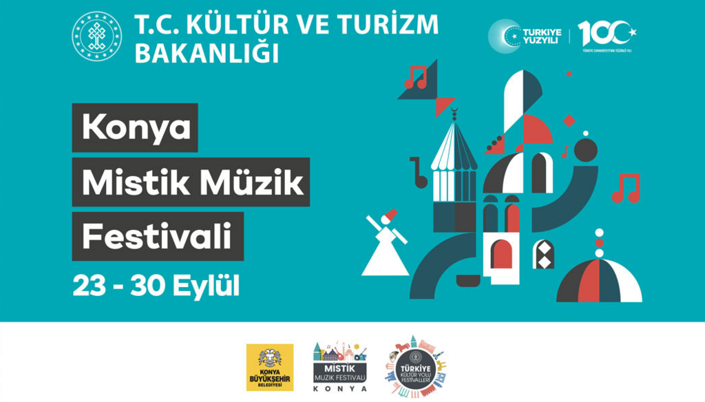 Kültür Yolu Festivali Kapsamında Uluslararası Konya Mistik Müzik Festivali Başlıyor