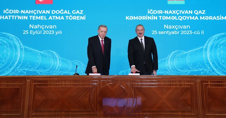 Erdoğan ve Aliyev'den ortak açıklama: Iğdır-Nahçıvan hattı enerji güvenliğine katkı sağlayacak
