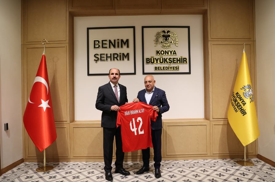 TFF Başkanı Büyükekşi Başkan Altay’ı Ziyaret Etti