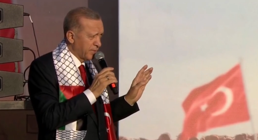 Cumhurbaşkanı Erdoğan'dan önemli açıklamalar!Milyonlar Büyük Filistin Mitingi'nde! 