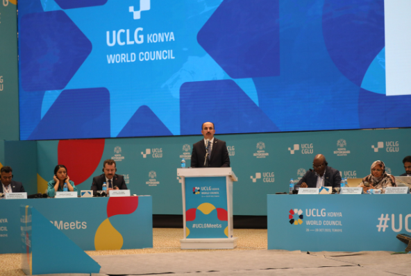 UCLG Başkanı Altay: “Dünyada Barışın, Huzurun, Kardeşliğin Sağlanması İçin Yoğun Gayret Göstereceğiz”