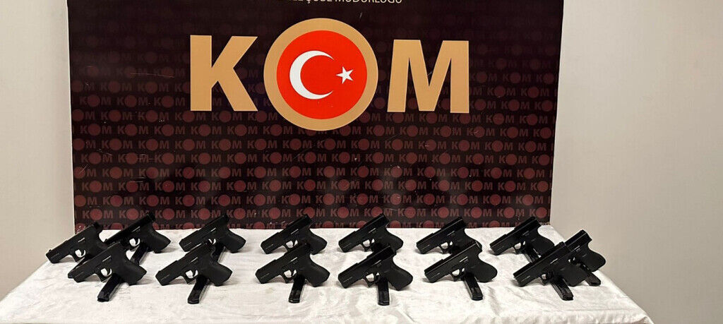 Silah kaçakçılarına Konya'da  darbe vuruldu