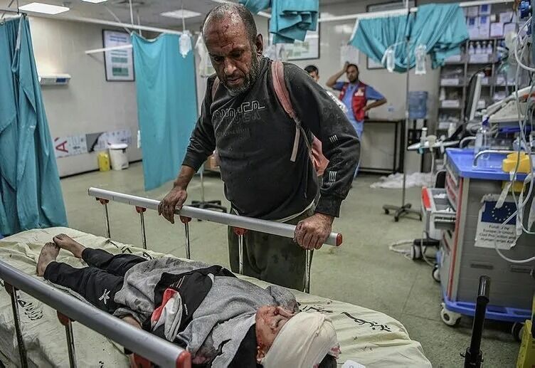 Katil sürüsünün yalanları tutmadı:Hastanelerde tünel de yok Hamas da
