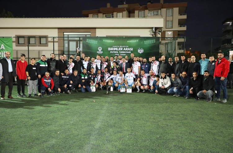 Karatay Belediyesi Birimler Arası Futbol Turnuvası Sona Erdi