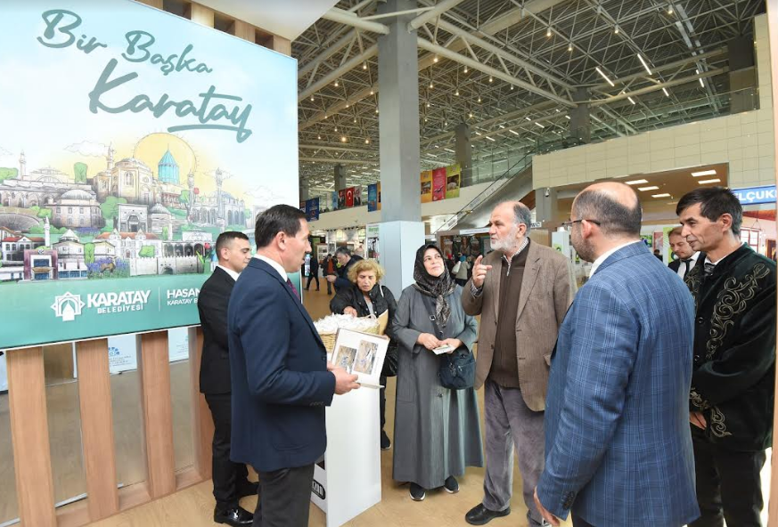 Karatay Belediyesi’nin İstanbul’daki “Konya İl Tanıtım Günleri”Standına Büyük İlgi