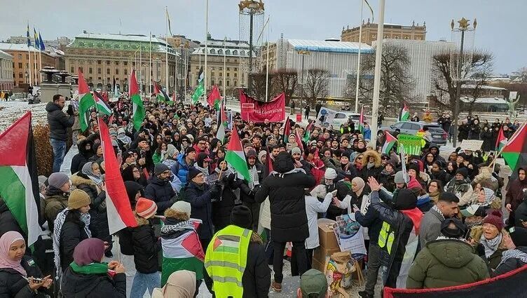 Dünya Gazze için ayakta! Başkentlerde 'Özgür Filistin' sloganları atılıyor