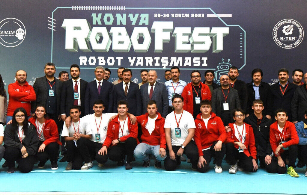 Konya Robofest Robot Yarışması Sona Erdi