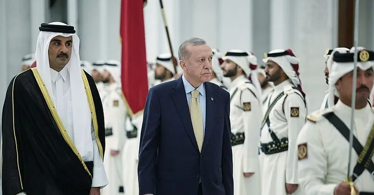 Cumhurbaşkanı Erdoğan ve Katar Emiri Al Sani'den 12 işbirliği anlaşması ve Gazze'deki  son durum görüşmesi