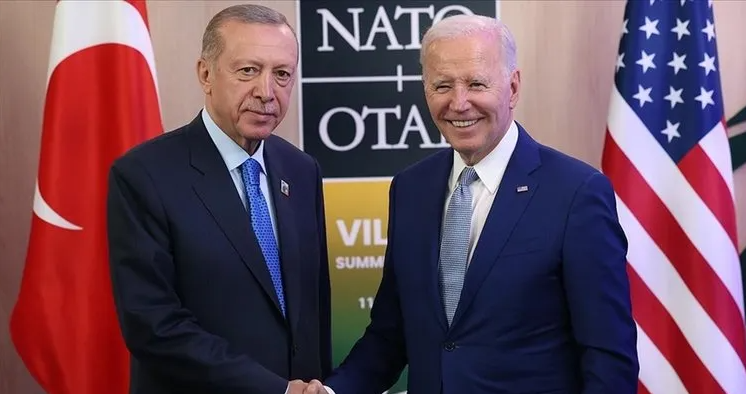  Cumhurbaşkanı Erdoğan'dan ABD Başkanı Biden'e 