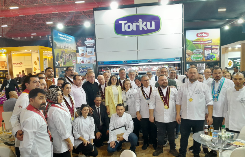 TORKU Uluslararası Gıda ve İçecek Fuarında  ziyaretçilerin ilgi odağı oldu