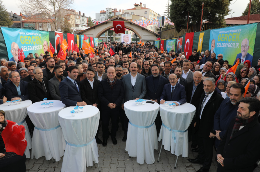 Beyşehir, Hüyük ve Derebucak 'ta Başkan Uğur İbrahim Altay'a coşkulu karşılama