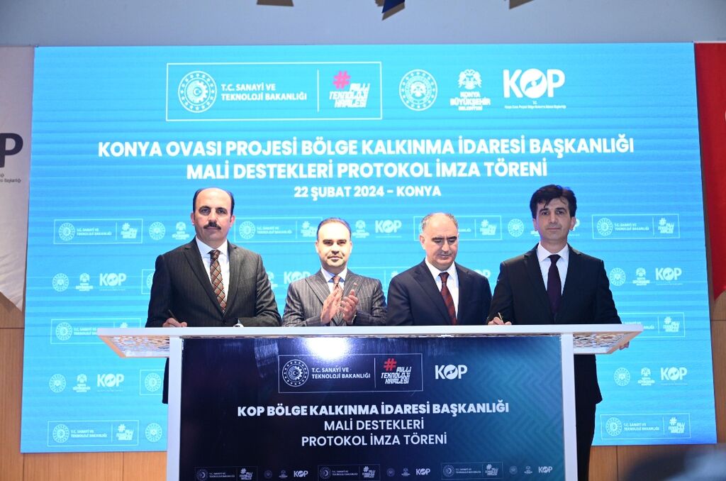 Konya’da KOP Desteğiyle Hayata Geçecek 128 Milyon Liralık 22 Tarımsal Projenin İmzaları Atıldı