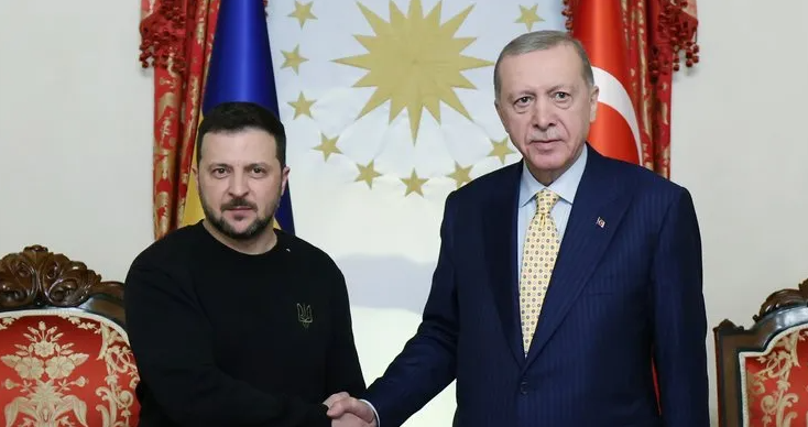 Cumhurbaşkanı Erdoğan İstanbul'da Ukrayna lideri Zelenski ile görüştü!