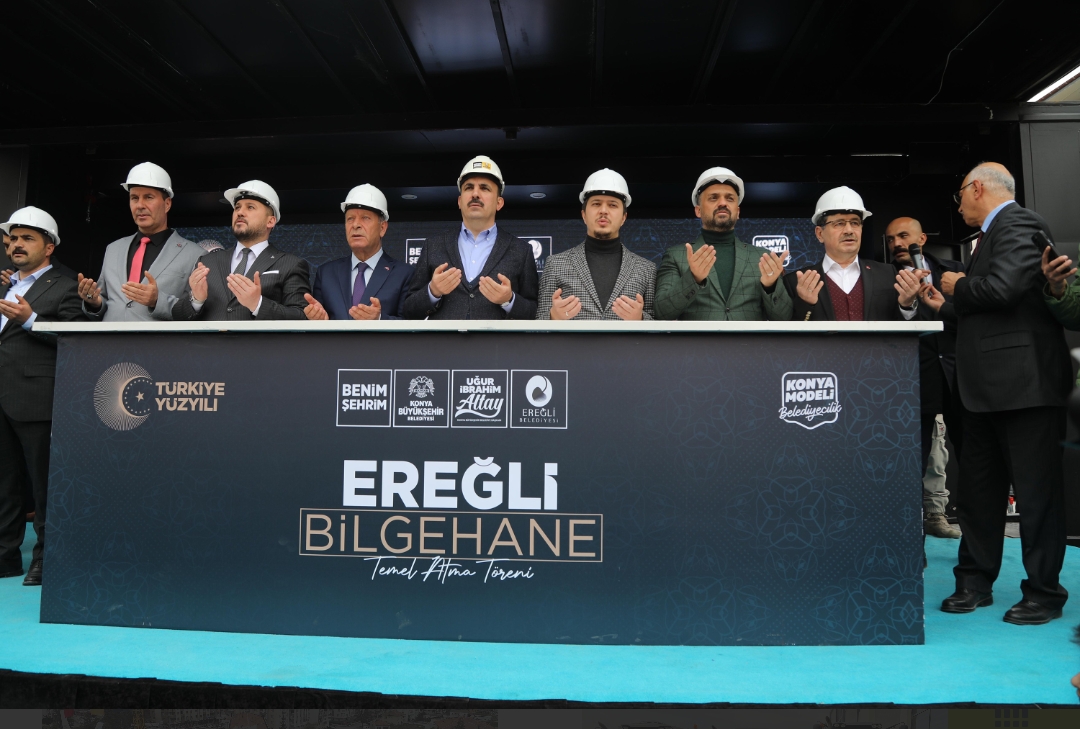 Başkan Altay Ereğli’de Bilgehane Temeli Attı, Emirgazi ve Karapınar’da Vatandaşlarla Buluştu