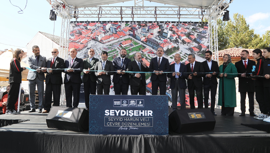 Seydişehir’de açılışa katılan Mustafa Varank: 