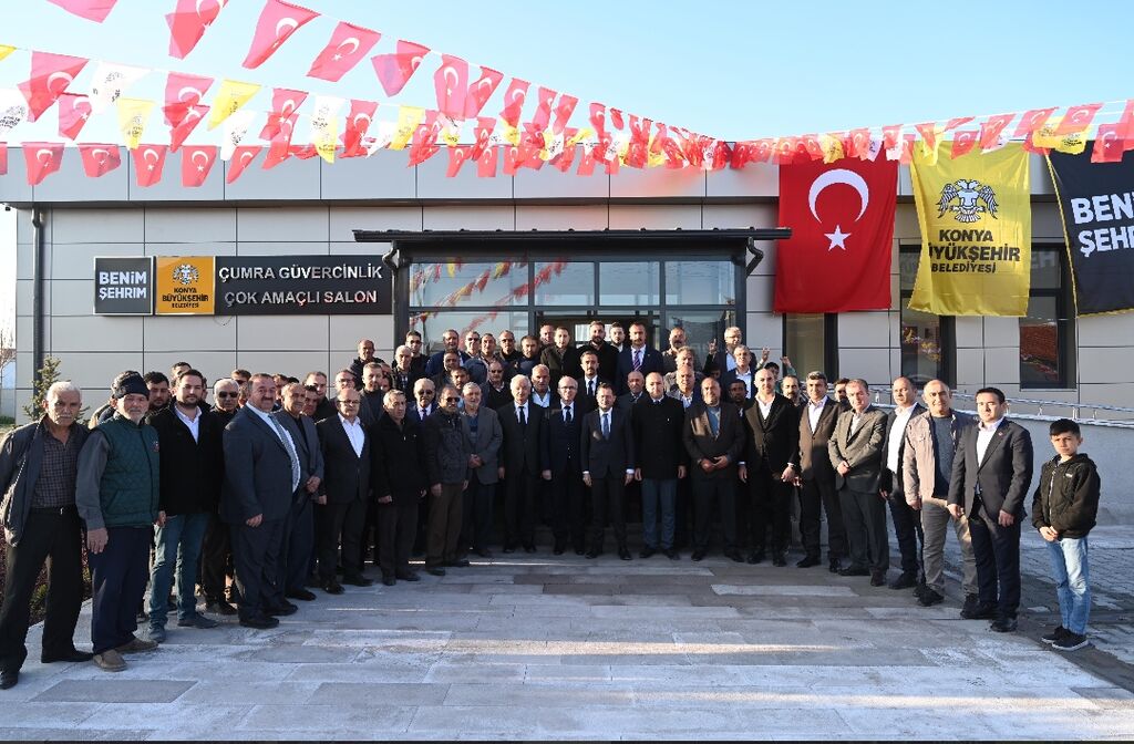 Konya Büyükşehir’in Çumra ve Güneysınır’a Kazandırdığı İki Yatırım Aynı Gün Açıldı