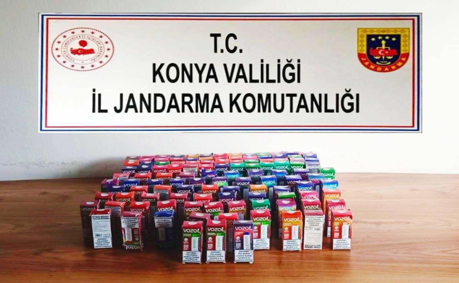 Konya İl Jandarma kaçakçılara göz açtırmıyor!