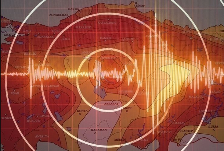 Konya Meram Kızılören'de deprem meydana geldi