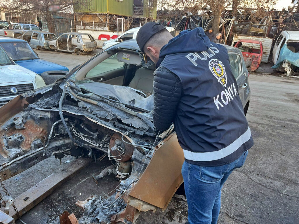 Konya Emniyeti’nden Dev Oto Hırsızlığı Operasyonu!