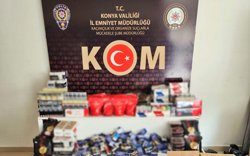 Konya Emniyetinden Tefecilere ve Kaçakçılara Operasyon: 13 Gözaltı!