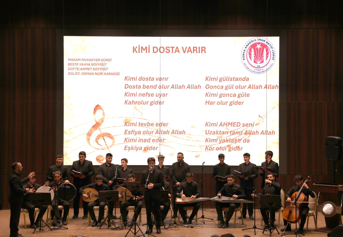 Karatay Belediyesi Türk Tasavvuf Müziği Konseri Düzenledi!