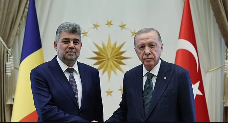 Cumhurbaşkanı Erdoğan ile Romanya Başbakanı Ciolacu’dan ortak basın toplantısı!