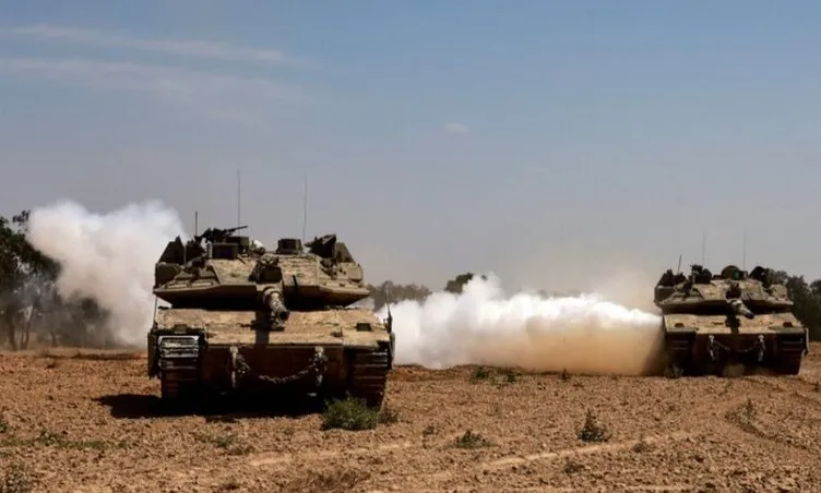 Katil İsrail’in tankları Refah'ın merkezinde!