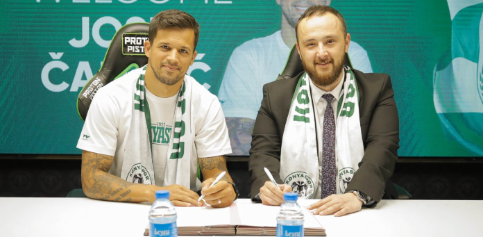 Konyaspor'dan yeni transfer! Hırvat stoper Josip Calusic imzayı attı!