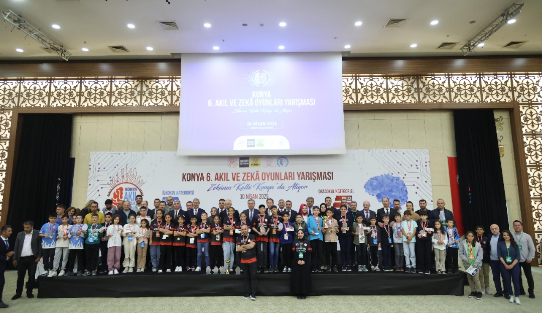 Konya’da 6. Akıl Ve Zeka Oyunları Yarışması Büyük Heyecana Sahne Oldu