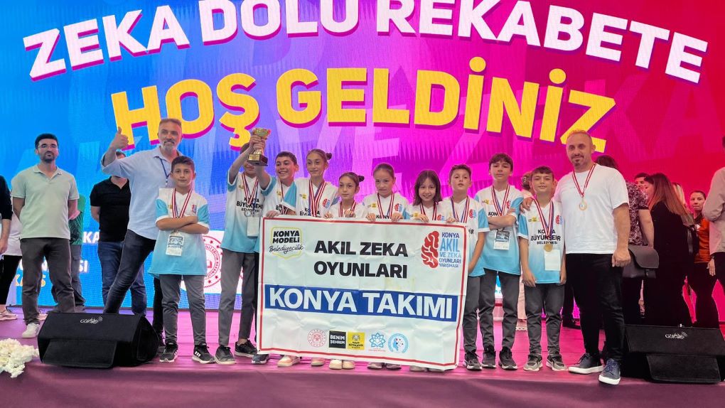 Türkiye 7. Akıl ve Zeka Oyunları Finalleri’ne Bu Yıl da Konyalı Öğrenciler Damga Vurdu