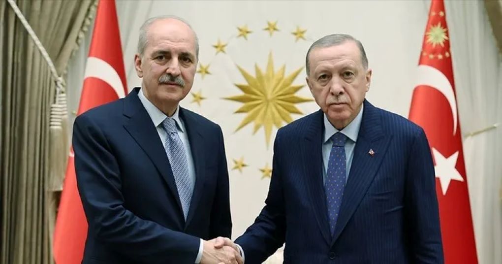 Cumhurbaşkanı Erdoğan, TBMM Başkanı Kurtulmuş'u kabul etti!