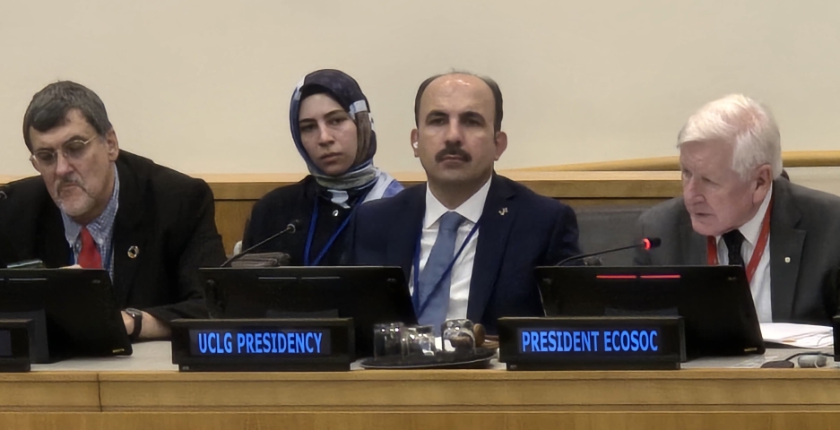 UCLG Başkanı Altay: Gazze’nin Sessiz Çığlığına Kulak Vermeliyiz!