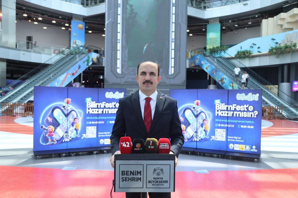 Başkan Altay Tüm Türkiye’yi 10. Konya Bilim Festivali’ne Davet Etti!