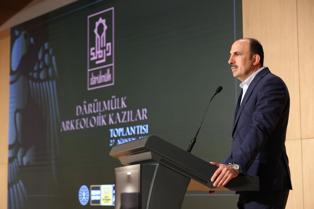Başkan Altay ''Konya Darülmülk Arkeolojik Kazıları Toplantısı”nda Konuştu!