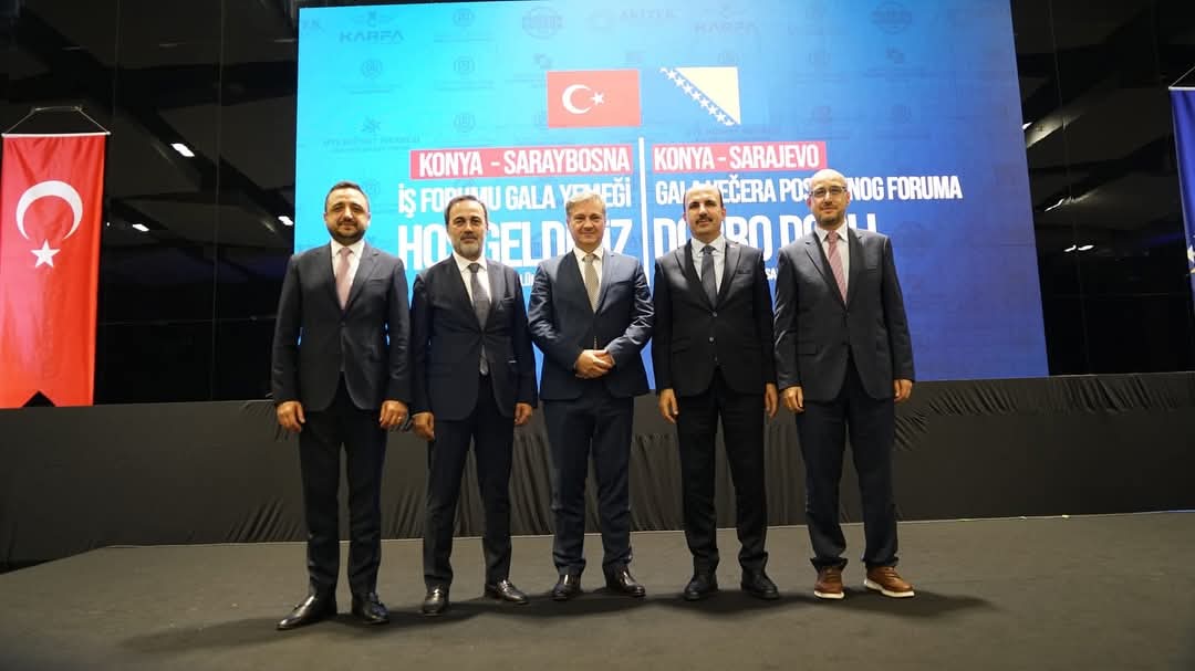 Konya ile Bosna-Hersek arasındaki ticaret köprüleri güçleniyor