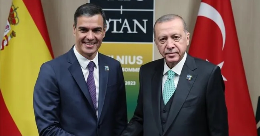 Başkan Erdoğan, İspanya Başbakanı Sanchez ile görüştü